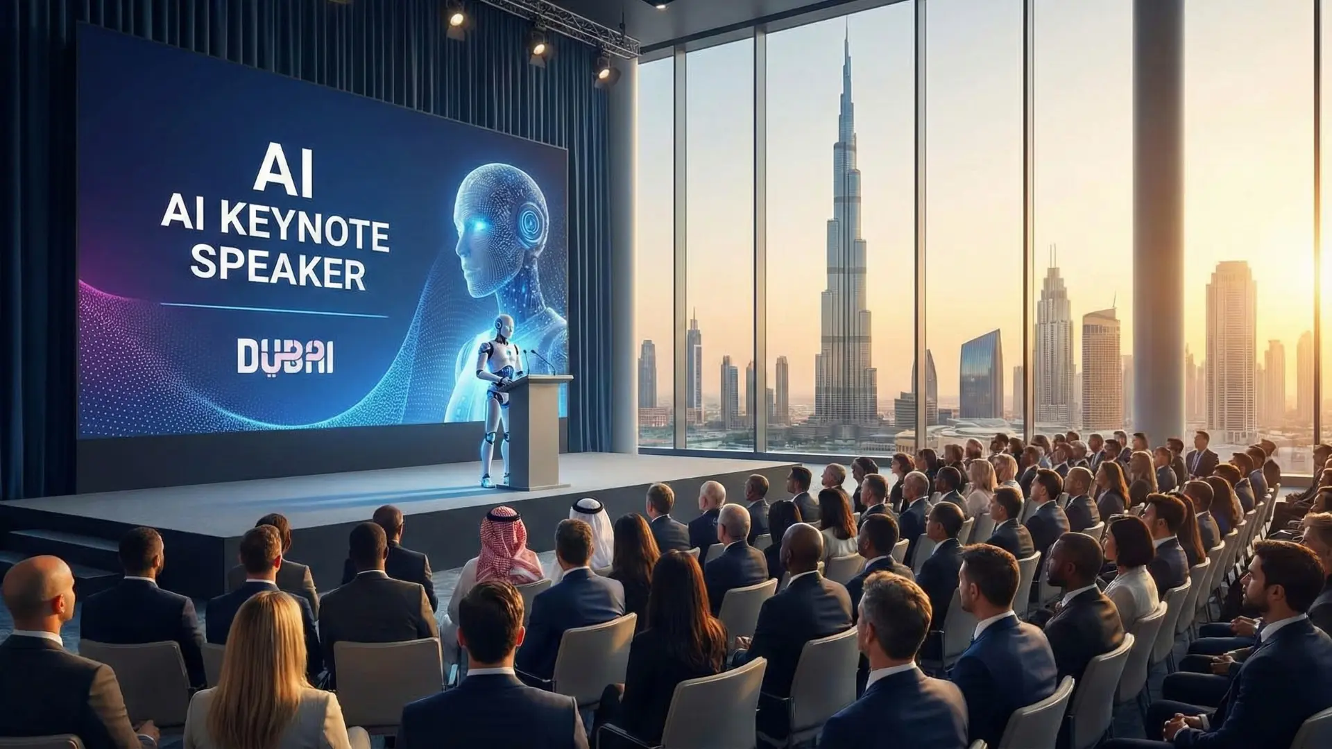 AI Keynote Speaker in Dubai: How AI Leadership Can Transform Your Business in 2025