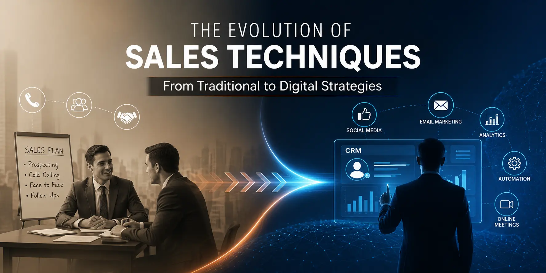 The Evolution of Sales Techniques: From Traditional to Digital Strategies
