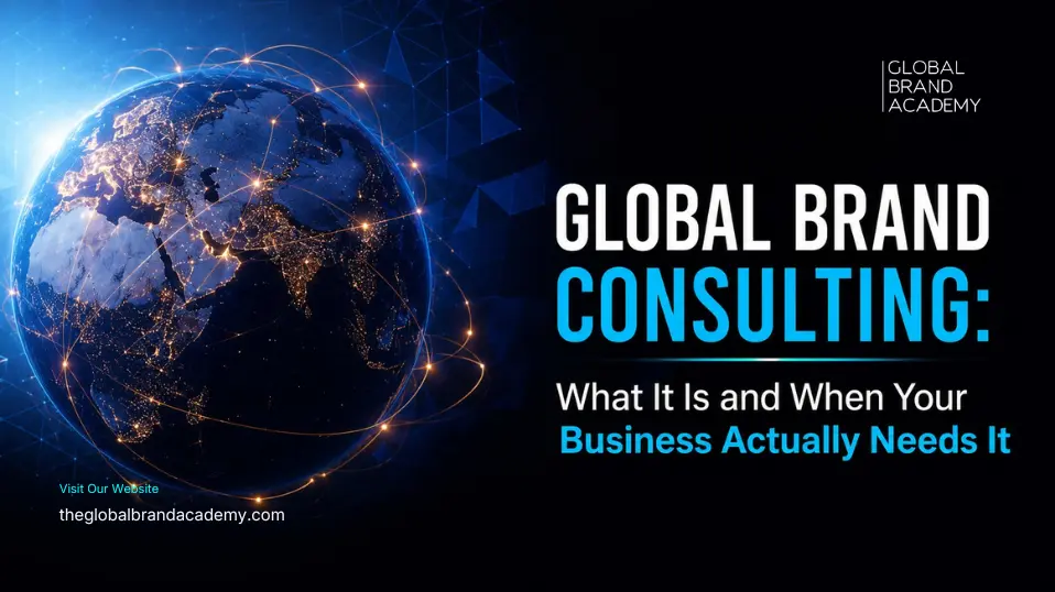 Global Brand Consulting: What It Is and When Your Business Actually Needs It