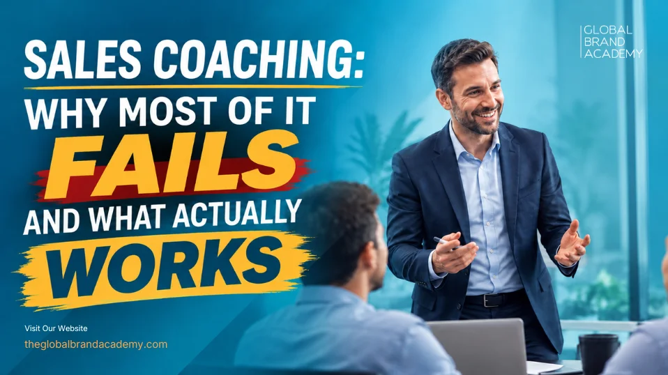 Sales Coaching: Why Most of It Fails and What Actually Works