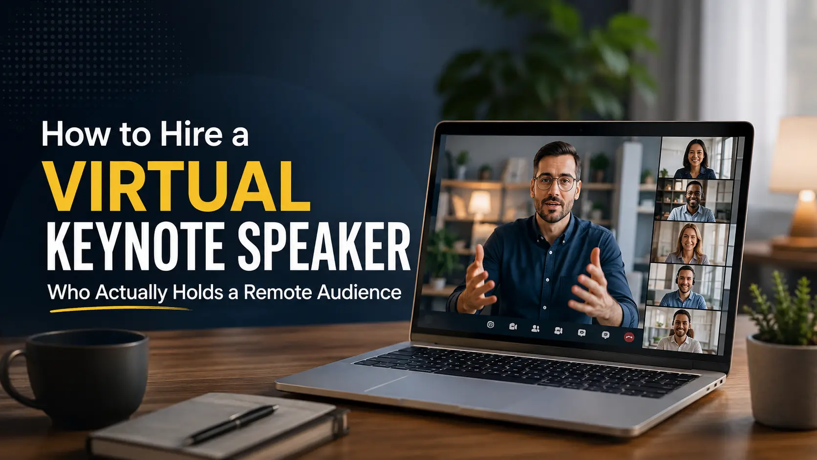 How to Hire a Virtual Keynote Speaker Who Actually Holds a Remote Audience How to Hire a Virtual Keynote Speaker Who Actually Holds a Remote Audience
