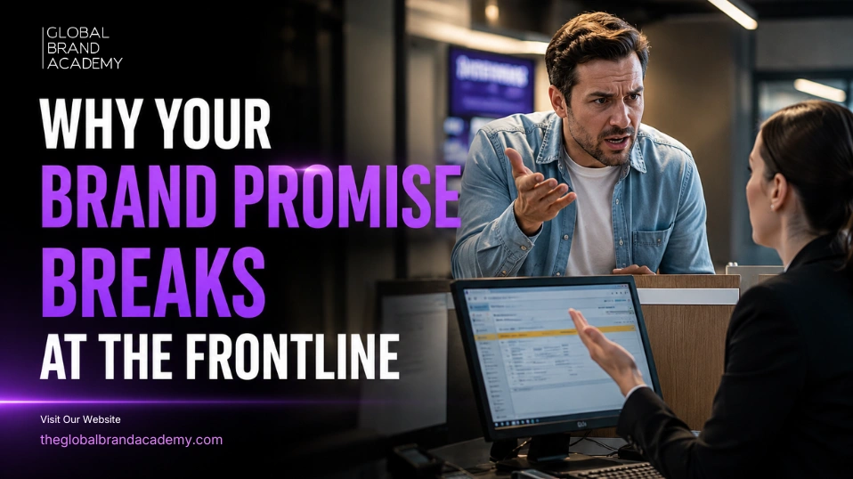 Why Your Brand Promise Breaks at the Frontline, and What That Gap Actually Costs