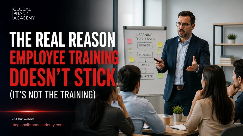 The Real Reason Employee Training Doesn't Stick (It's Not the Training)