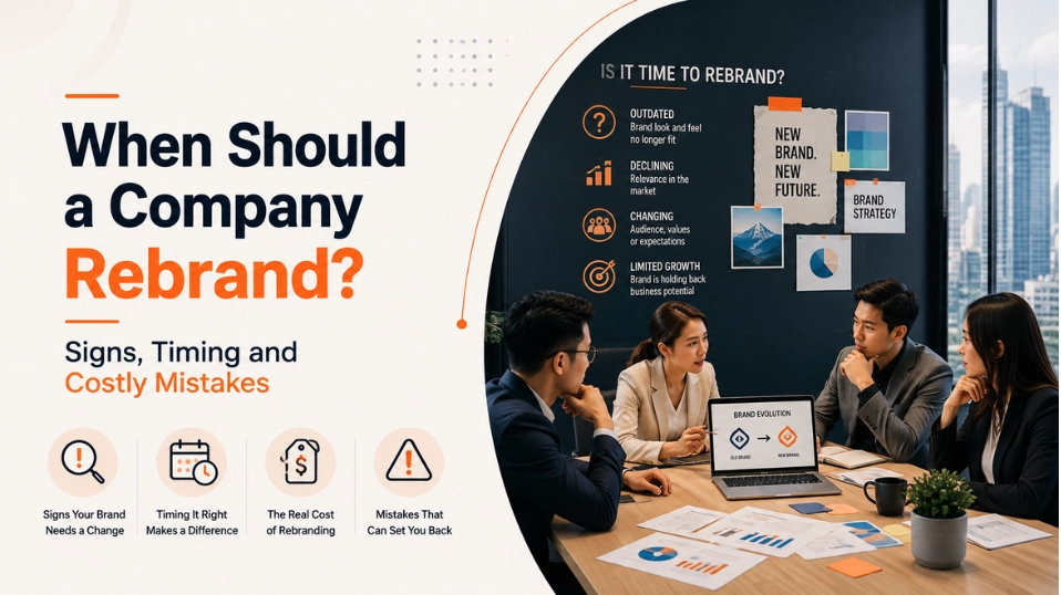 When Should a Company Rebrand? Signs, Timing and Costly Mistakes