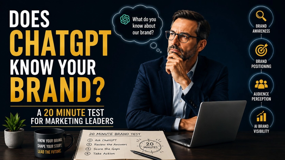 Does ChatGPT Know Your Brand? A 20 Minute Test for Marketing Leaders
