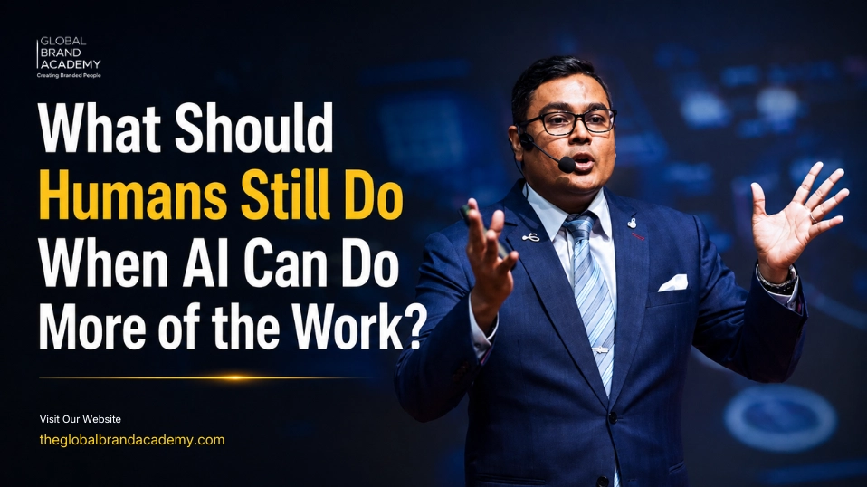 What Should Humans Still Do When AI Can Do More of the Work?